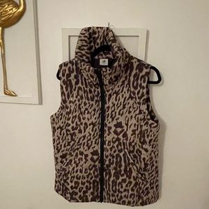 CAbi Animal Print Vest